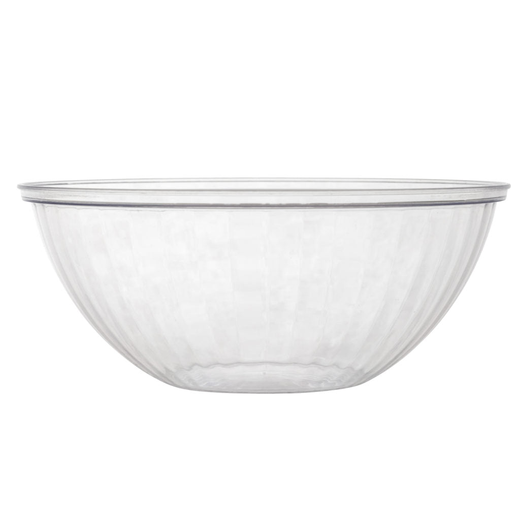 Clear Salad Bowl - 3 Count