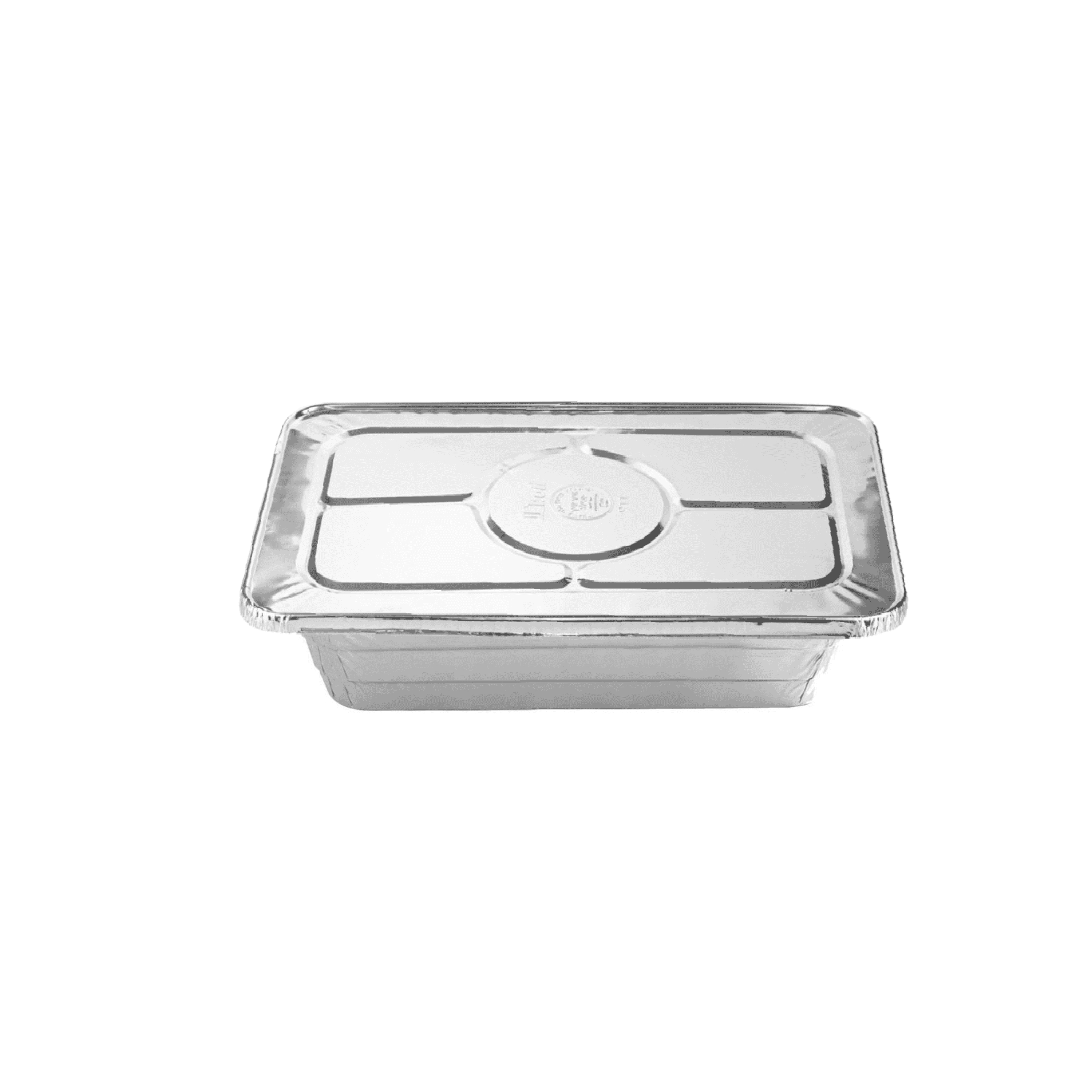 2.25 Pound Disposable Aluminum Pans With Lids