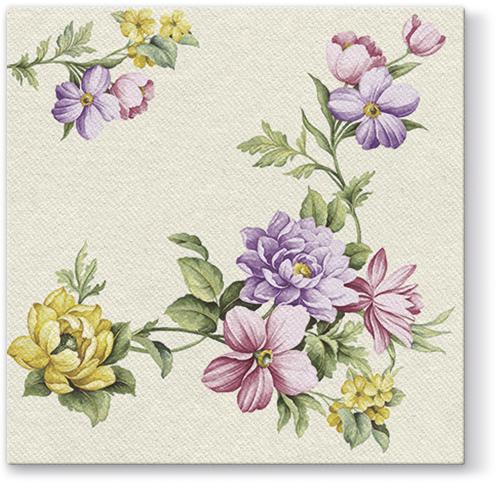 Elegant Garland Airlaid 1/4 Fold Dinner Napkin - 50 pack