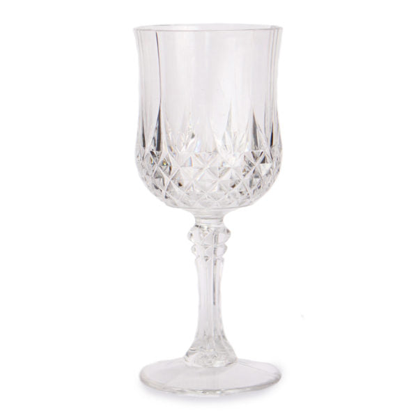 8 oz. Crystal-Like Wine Glasses - 4 Pack