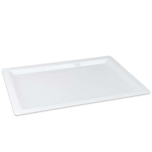 11.5" x 16.5” White Rectangular Serving Tray - 1 Count
