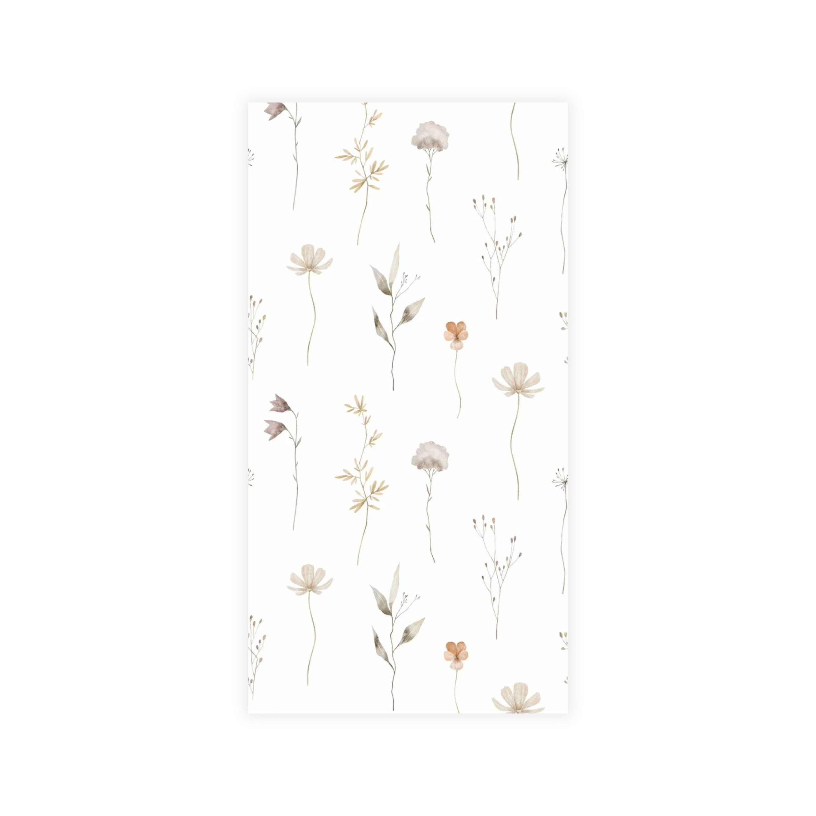 Disposable Linen-Like Paper Guest Towel 16 Pack - Dried Blooms
