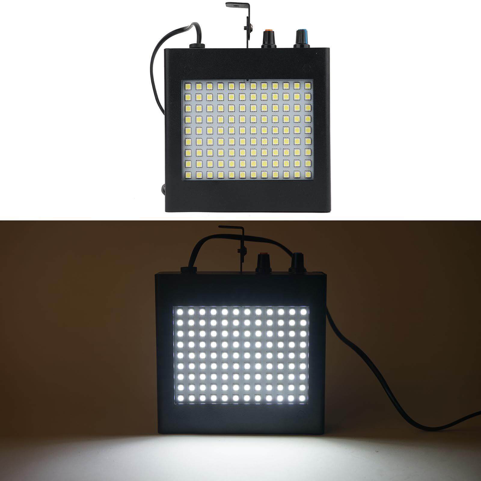 25W 108 LED Super Bright White Strobe Light With Dual Mode Flash & Speed Control LED HIER_8200