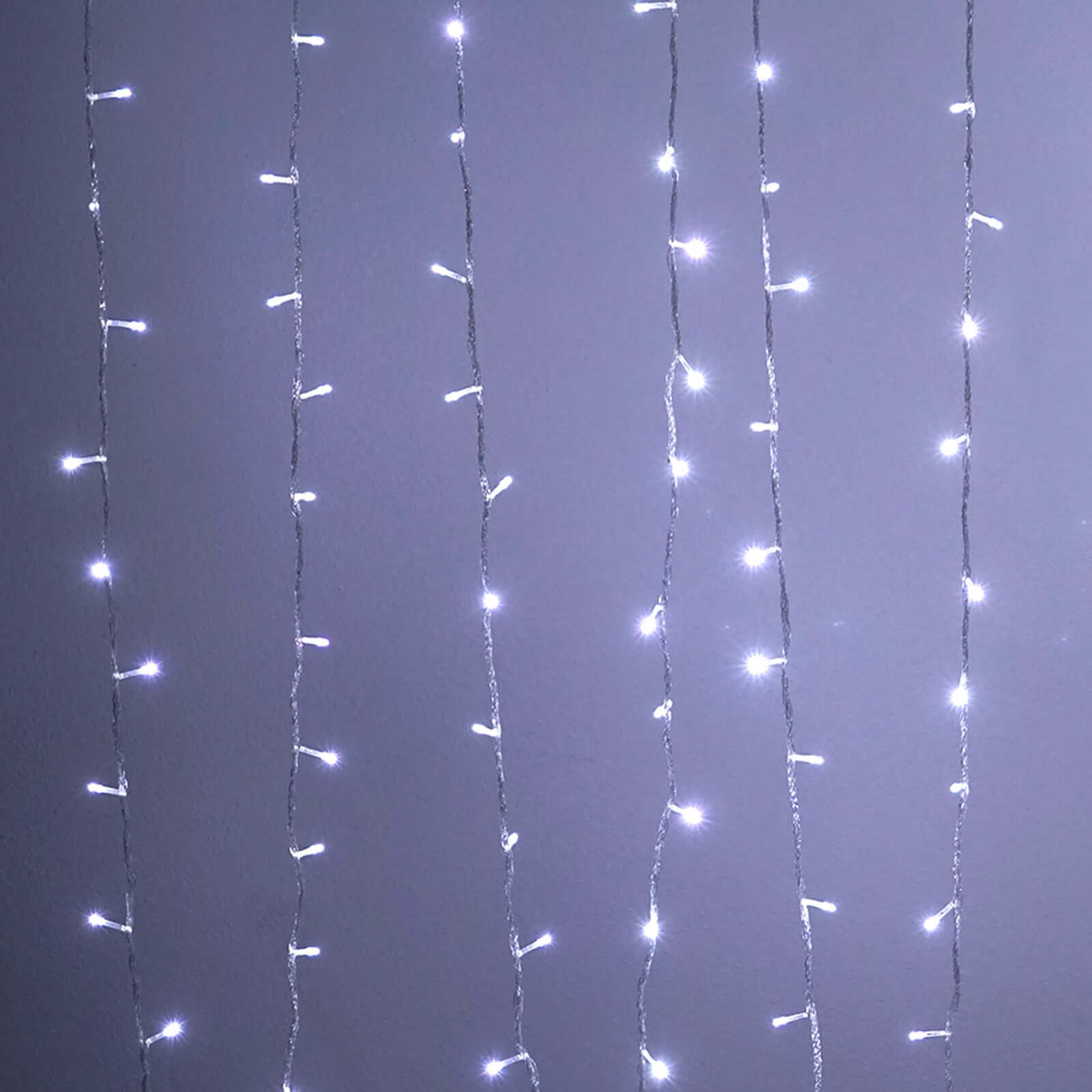 30ft Cool White 100 LED Connectable String Lights, 120V Fairy Lights LED HIER_8100