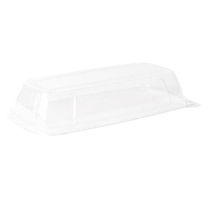 10.6 Inch Organic Clear and Gold Rectangle Serving Dish - 2 Pack