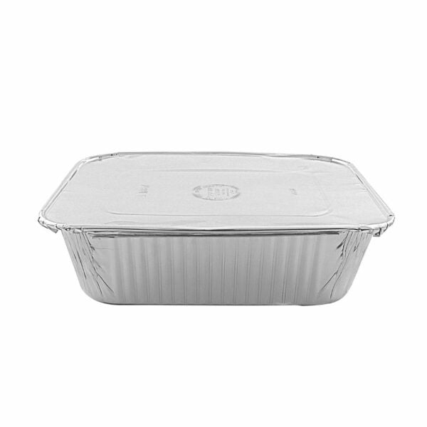 5 Pound Disposable Aluminum Pans With Lids