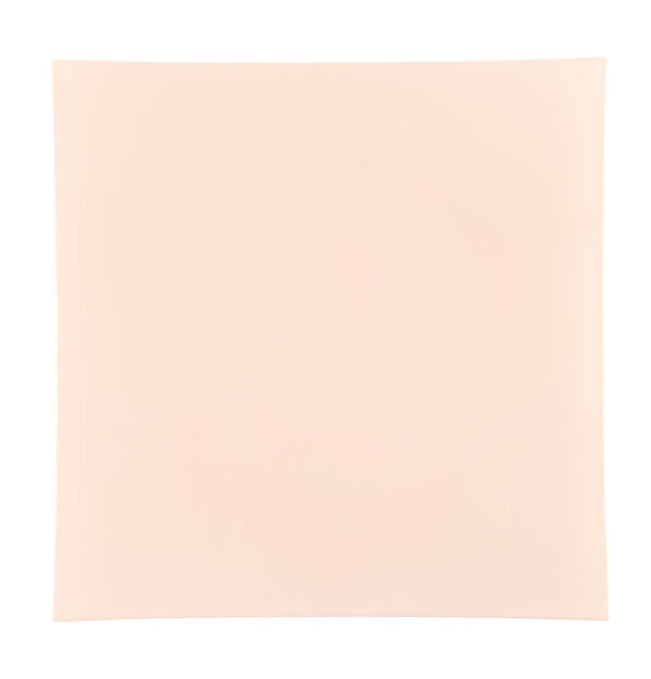 Pink Flat 13″ Square Plastic Charger Plate - 4 Count