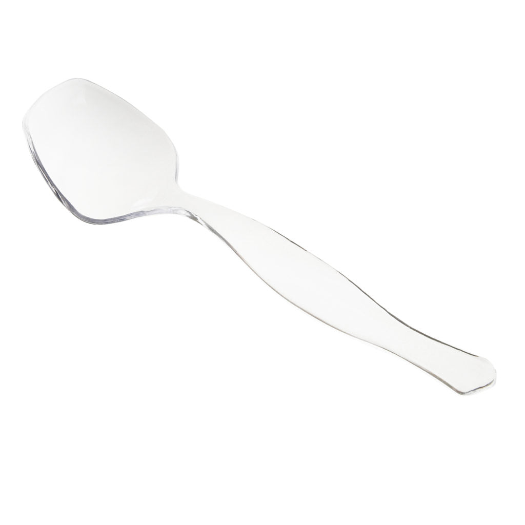 Clear Plastic Serving Spoon (1 Count)