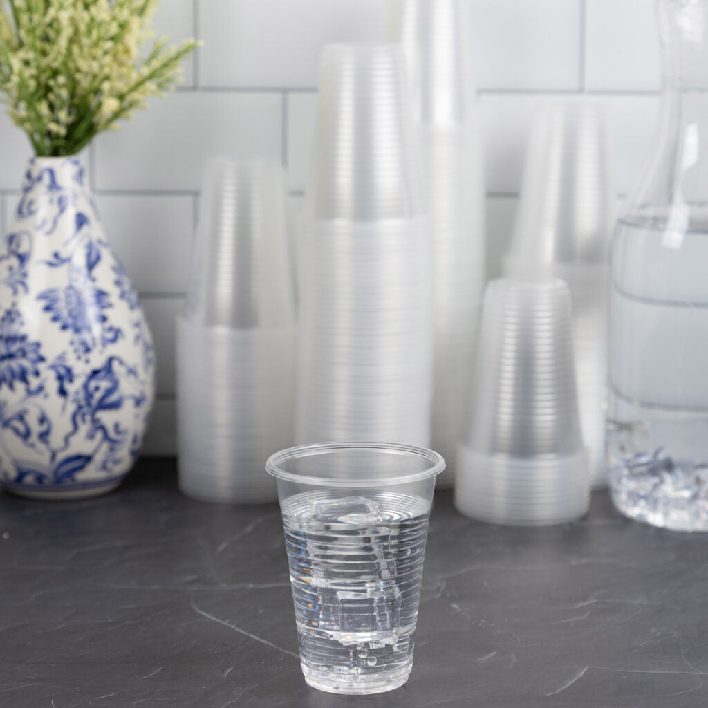 5 oz. Clear Plastic Disposable Cups for Everyday Use