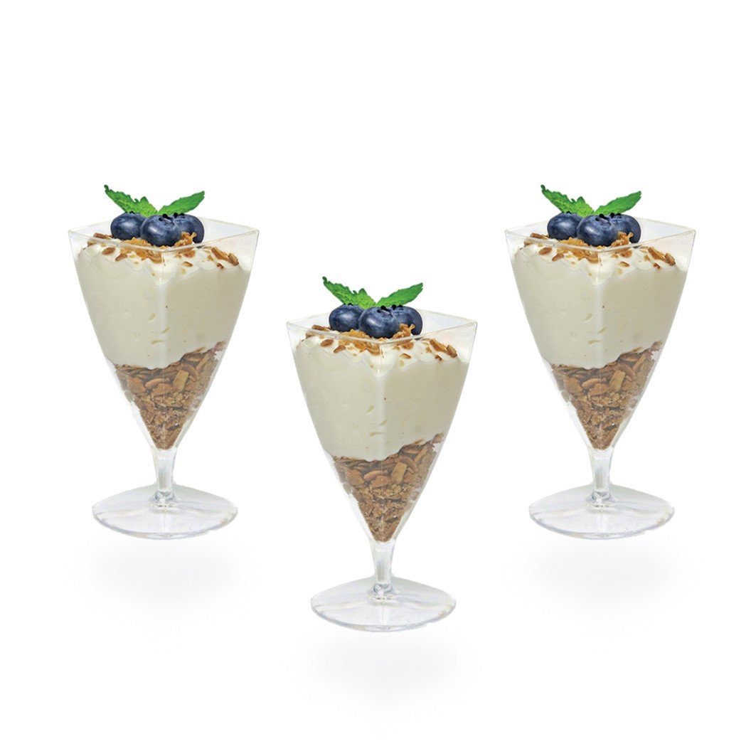1.5 oz Clear Plastic Mini Champagne Cup-10 Count