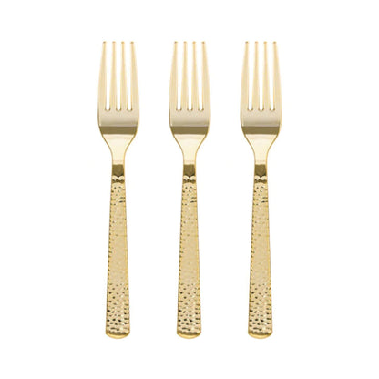 Pebble Collection Gold Flatware 20 Count