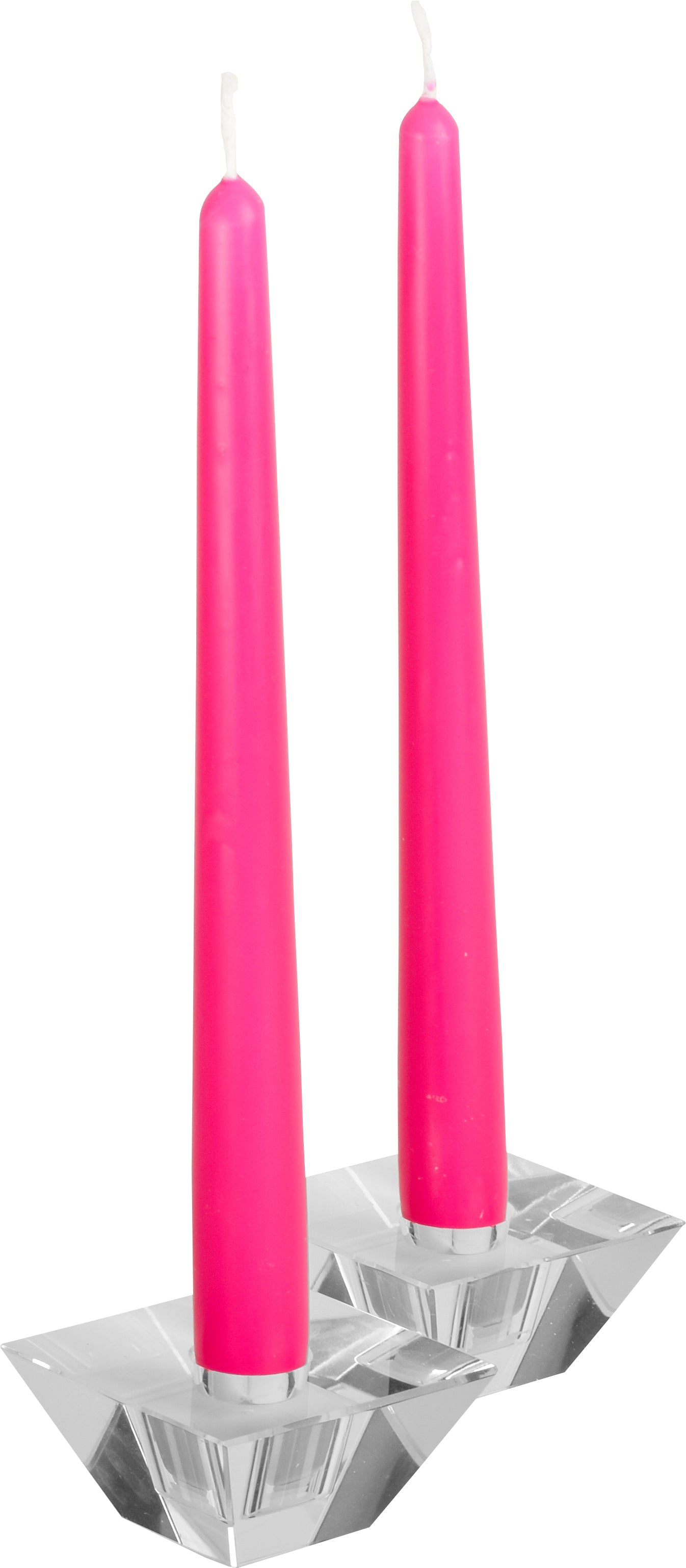12 Inch Fuchsia Taper Candles