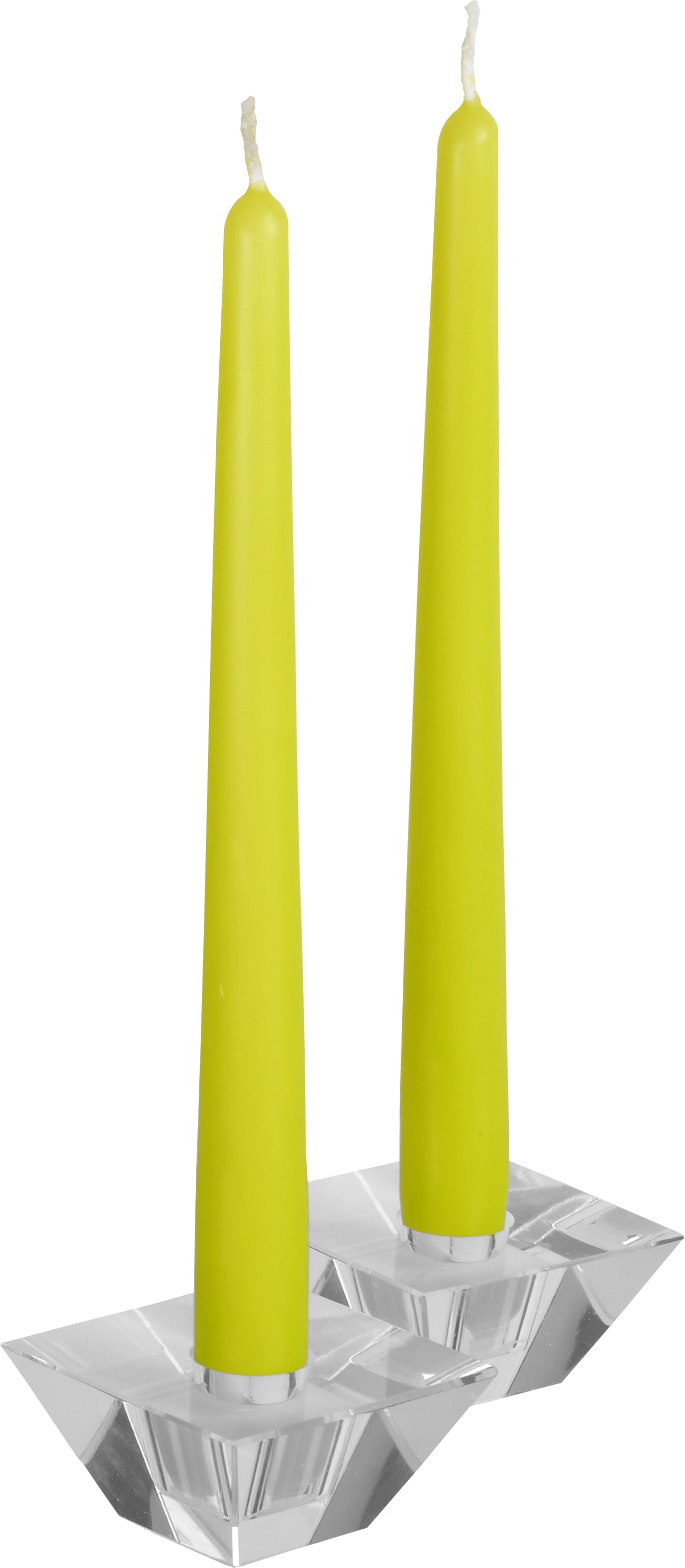 12 Inch Lime Taper Candles