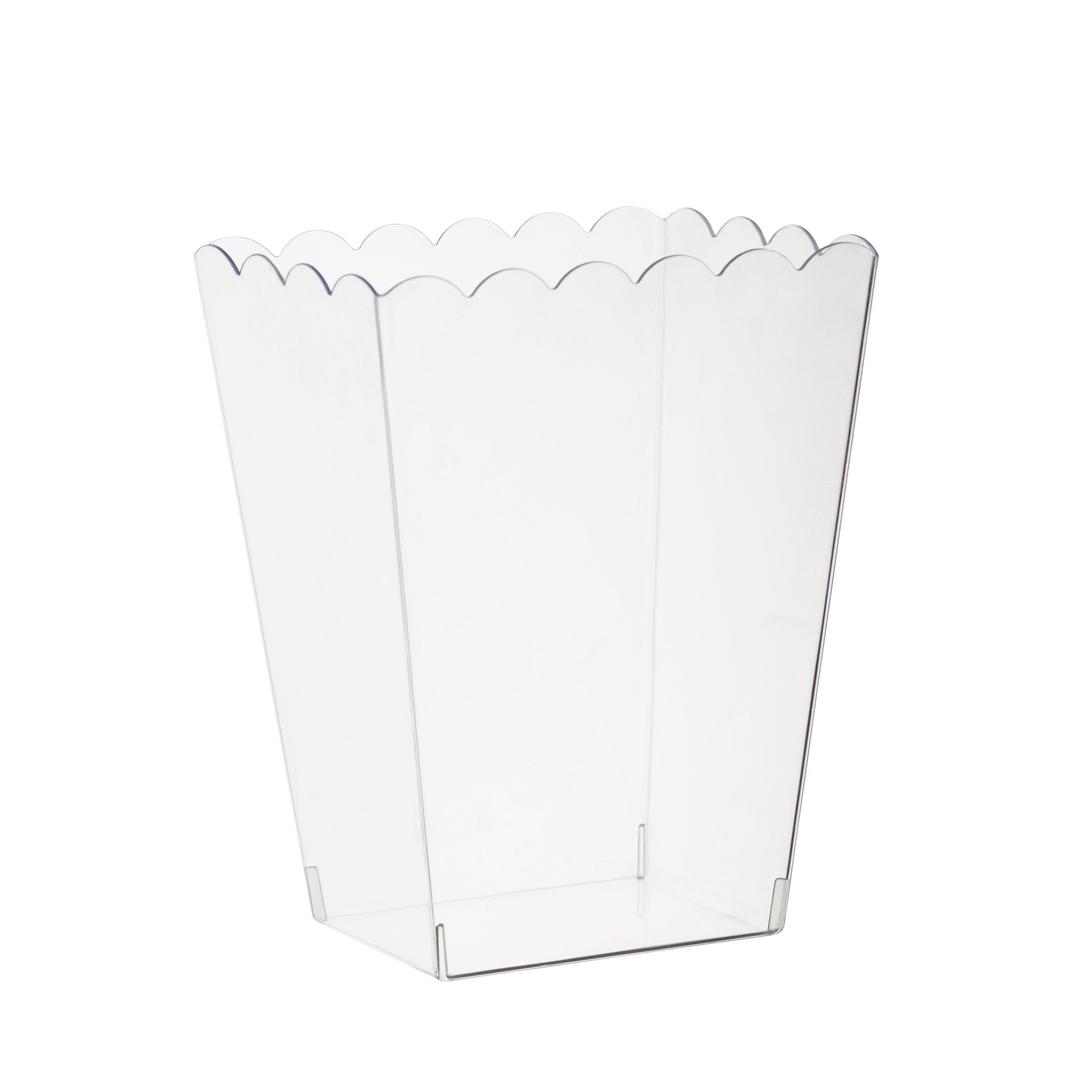 Clear Plastic Popcorn Containers 5 Pack