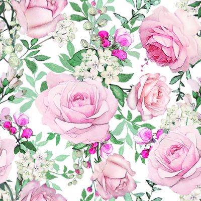 Gorgeous Roses Floral Lunch Napkin - 20 Pack