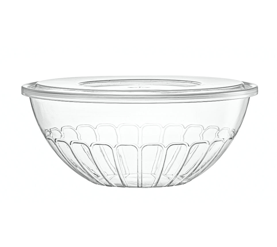 Clear Salad Bowl - 3 Count