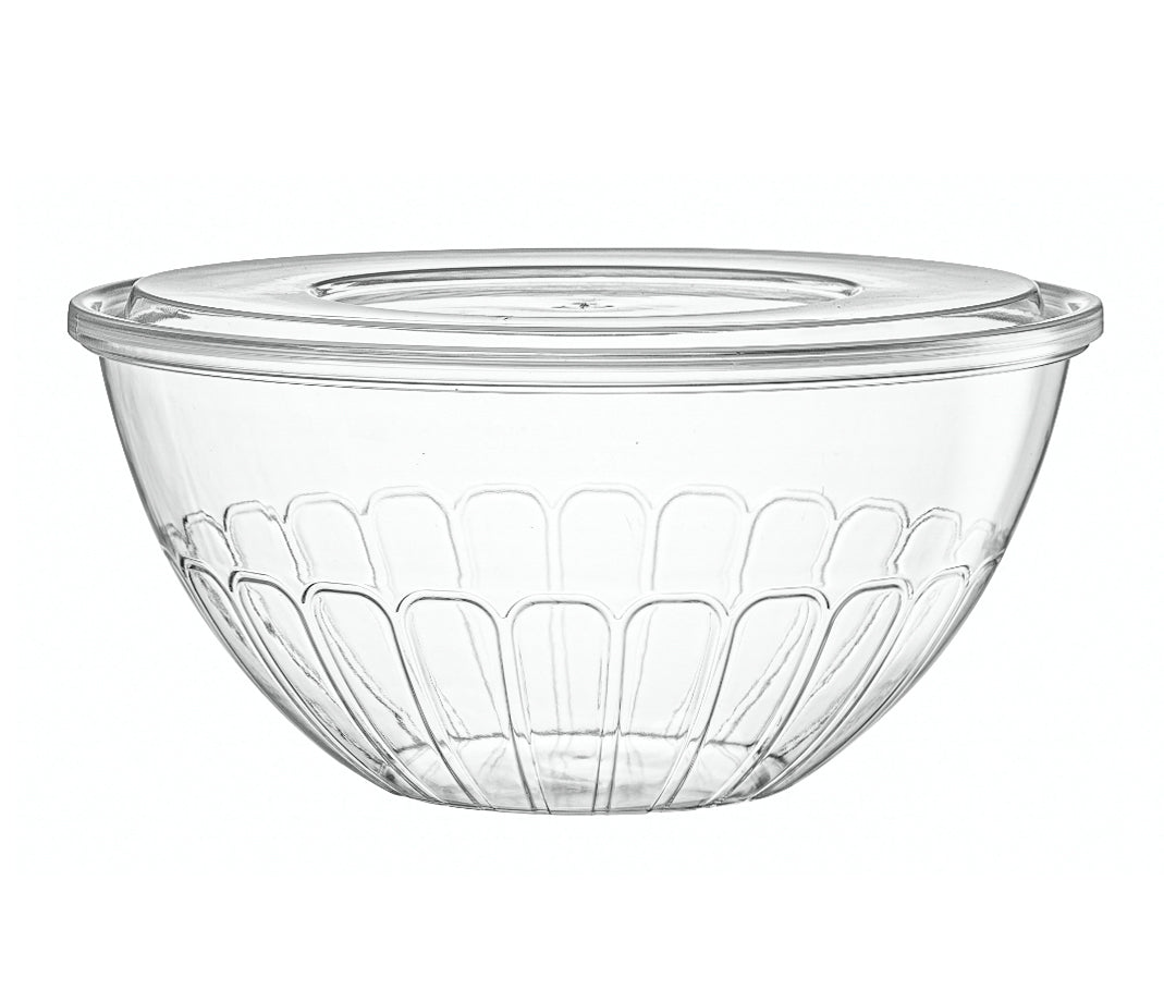 Clear Salad Bowl - 3 Count