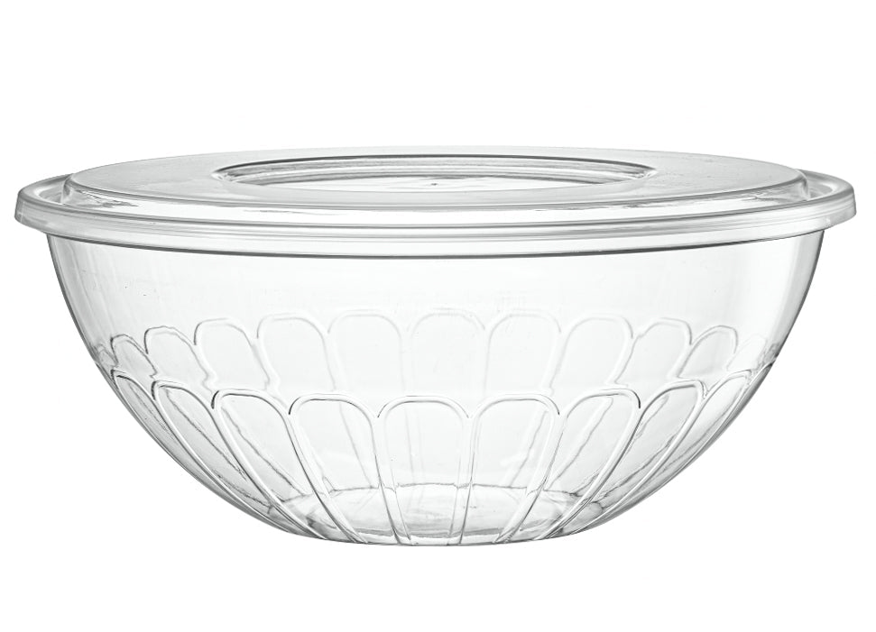 Clear Salad Bowl - 3 Count